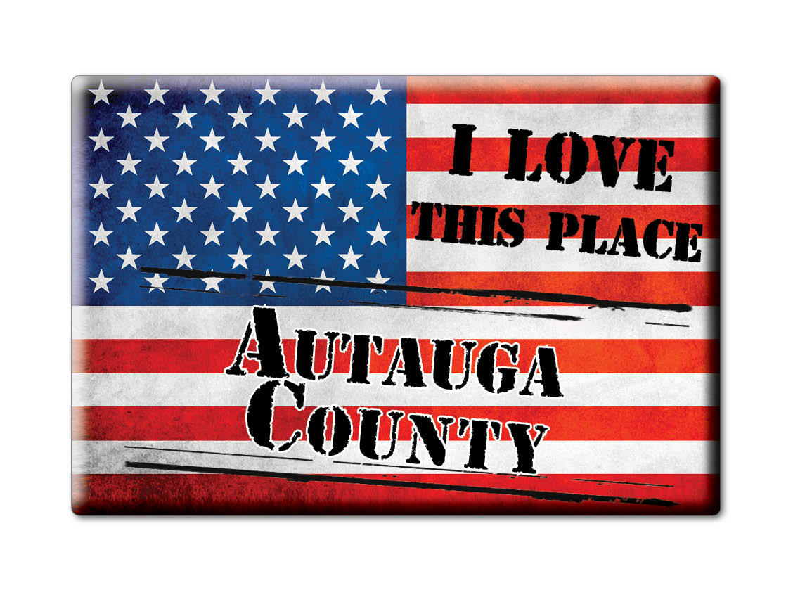 Autauga County - Imán de nevera I Love Souvenir Idea de regalo de Estados Unidos - Imagen 10 de 10
